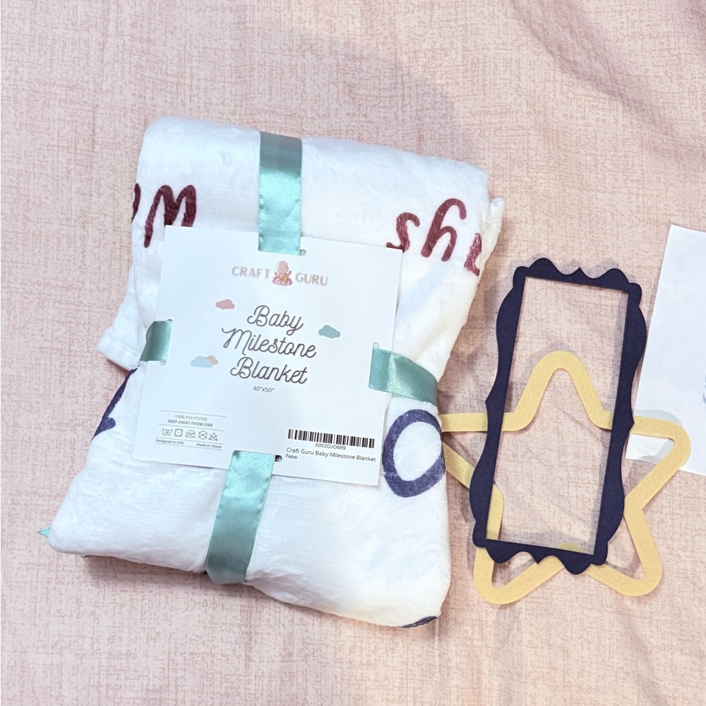 Craft Guru Baby Milestone Blanket